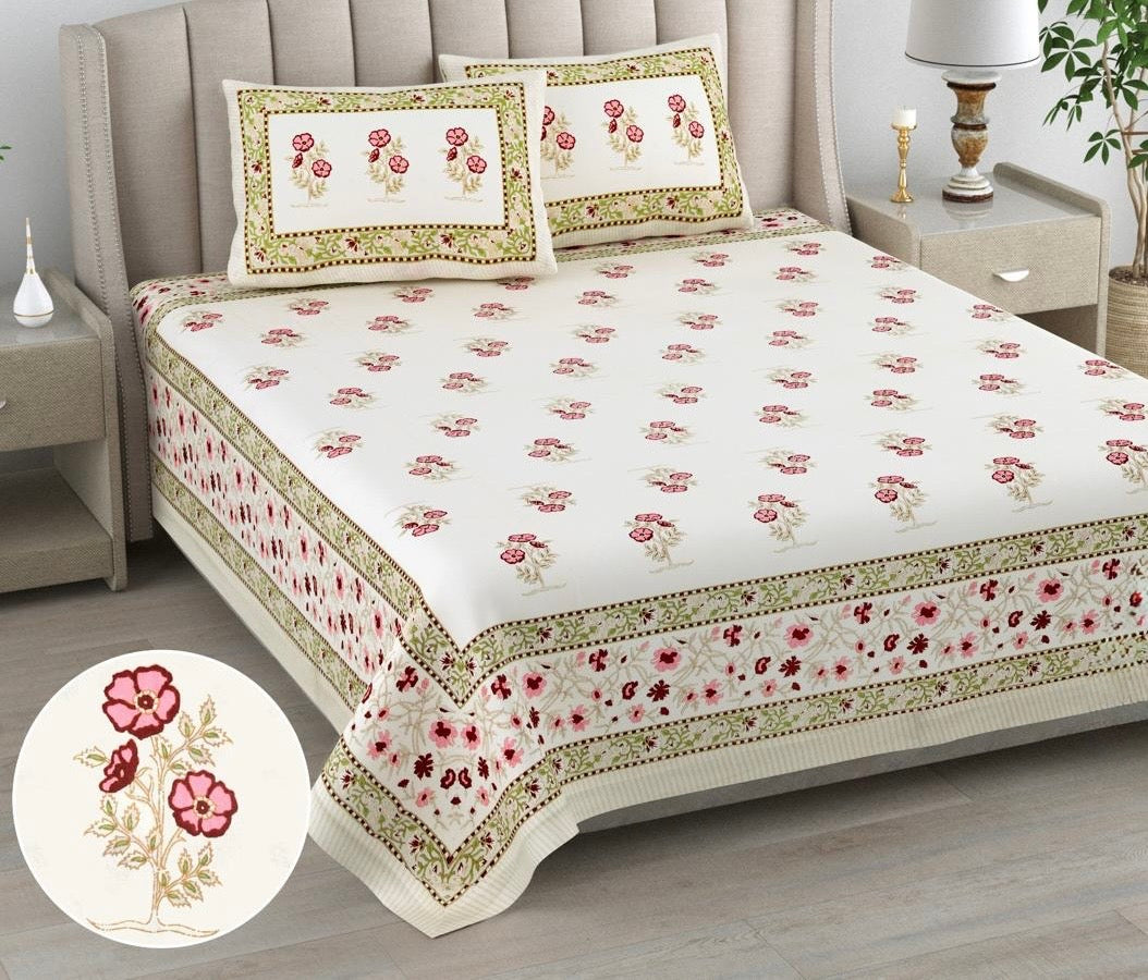 PRINTARA Handblock Bedsheets