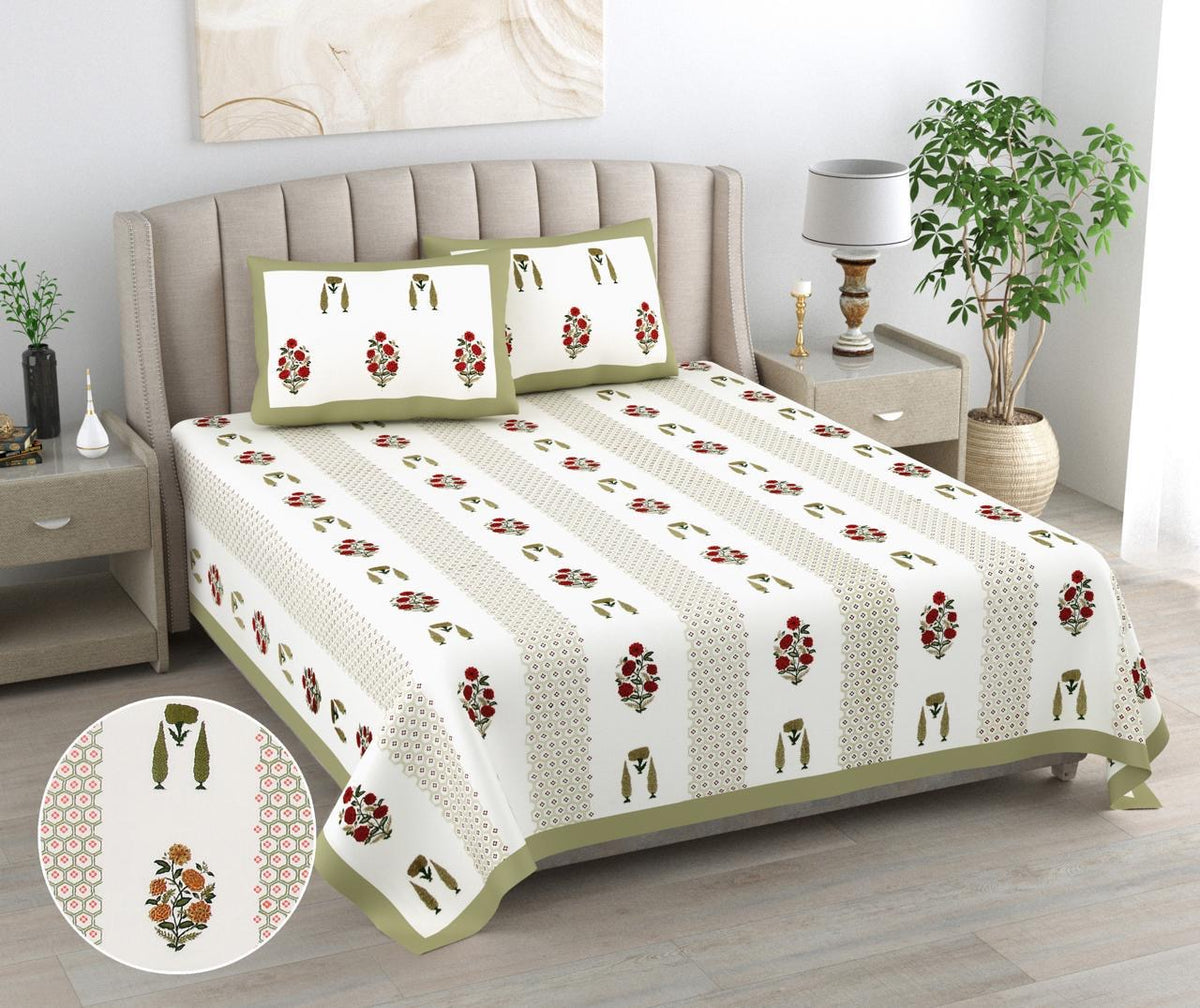 PRINTARA Handblock Bedsheets