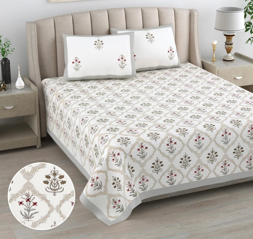 PRINTARA Handblock Bedsheets