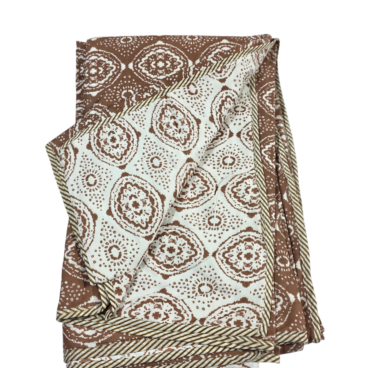 100% Pure Cotton Printed Double Bed AC Dohar | Reversible King Size Lightweight Blanket