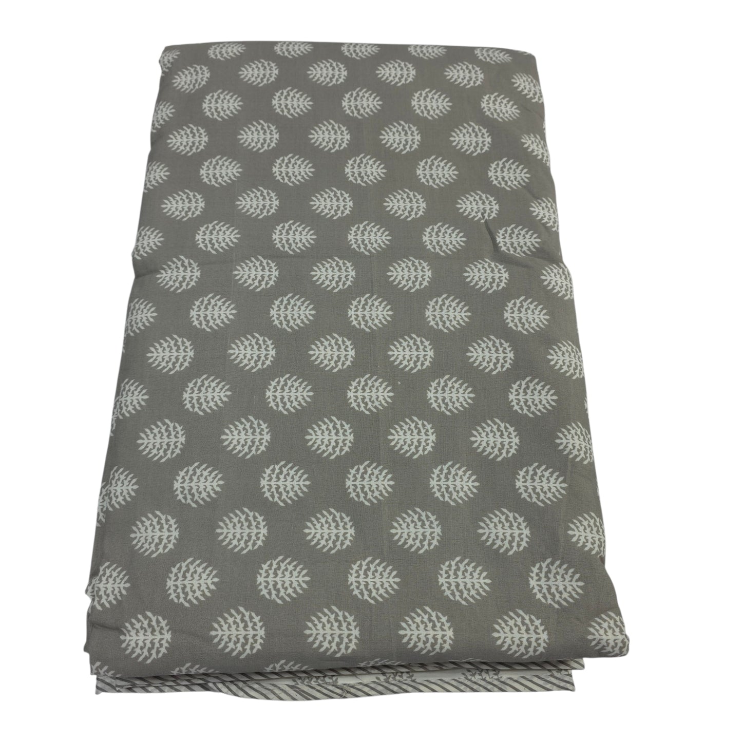 100% Pure Cotton Printed Double Bed AC Dohar | Reversible King Size Lightweight Blanket