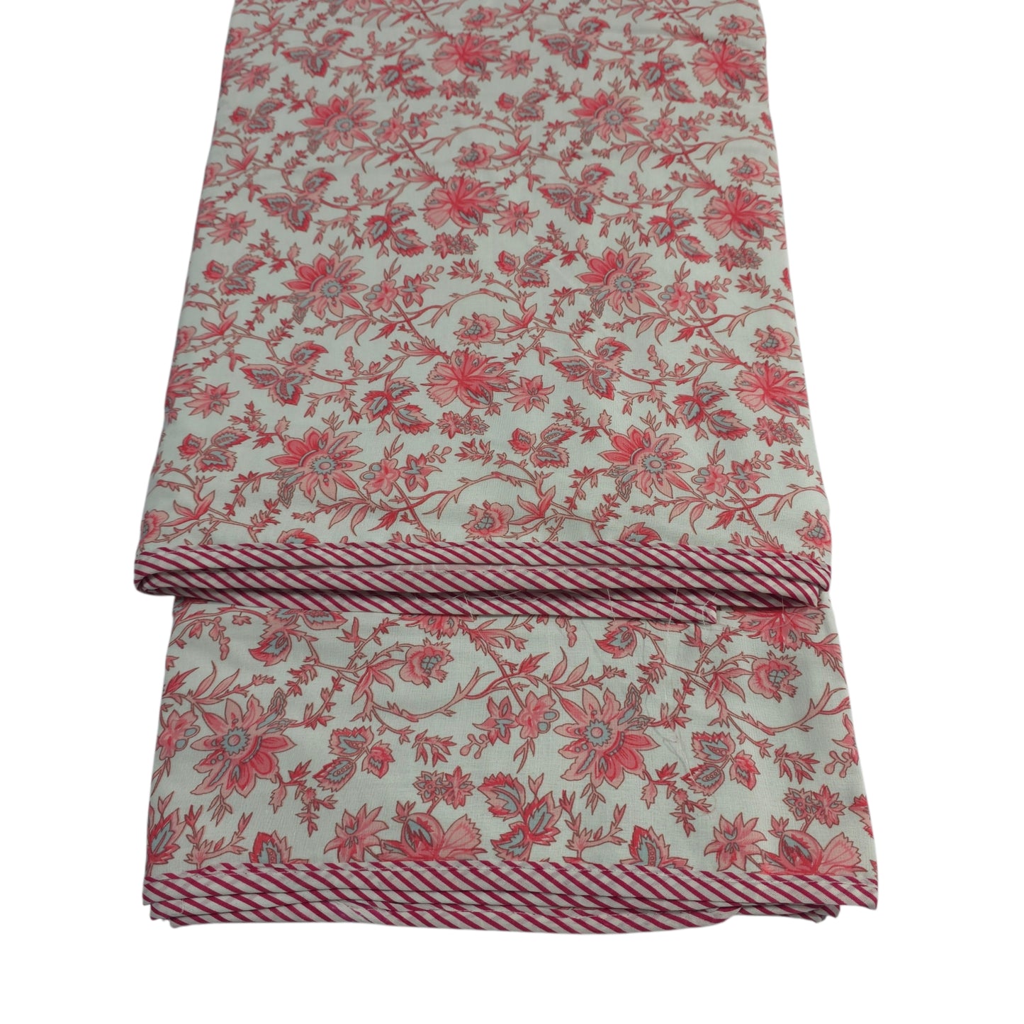 100% Pure Cotton Printed Double Bed AC Dohar | Reversible King Size Lightweight Blanket