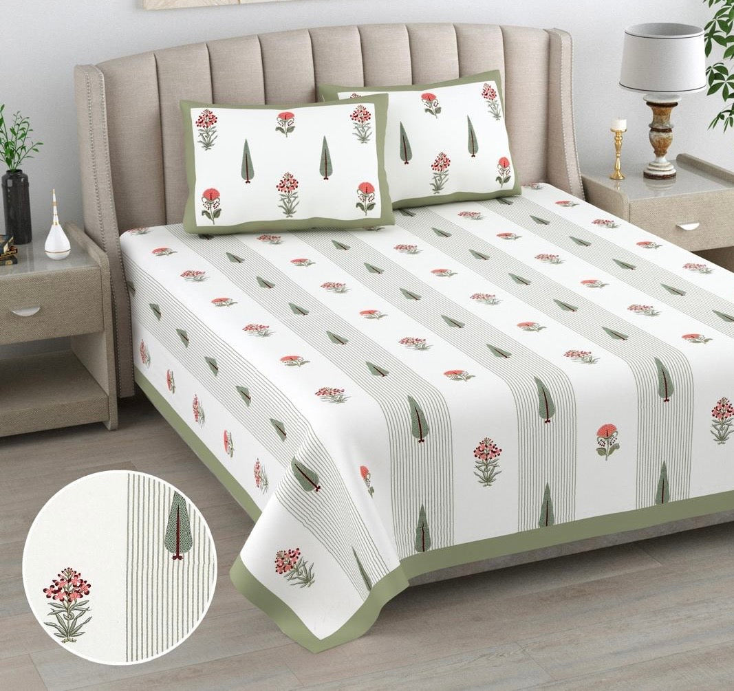 PRINTARA Handblock Bedsheets