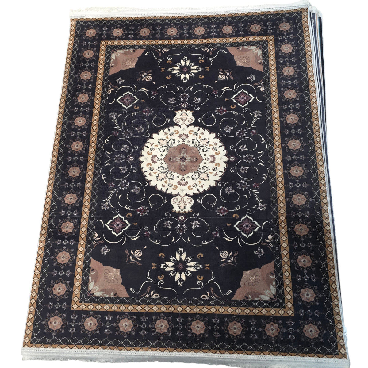 Premium Turkey-Made Area Carpet (5x7 Feet) – Traditional Fusion Collection
