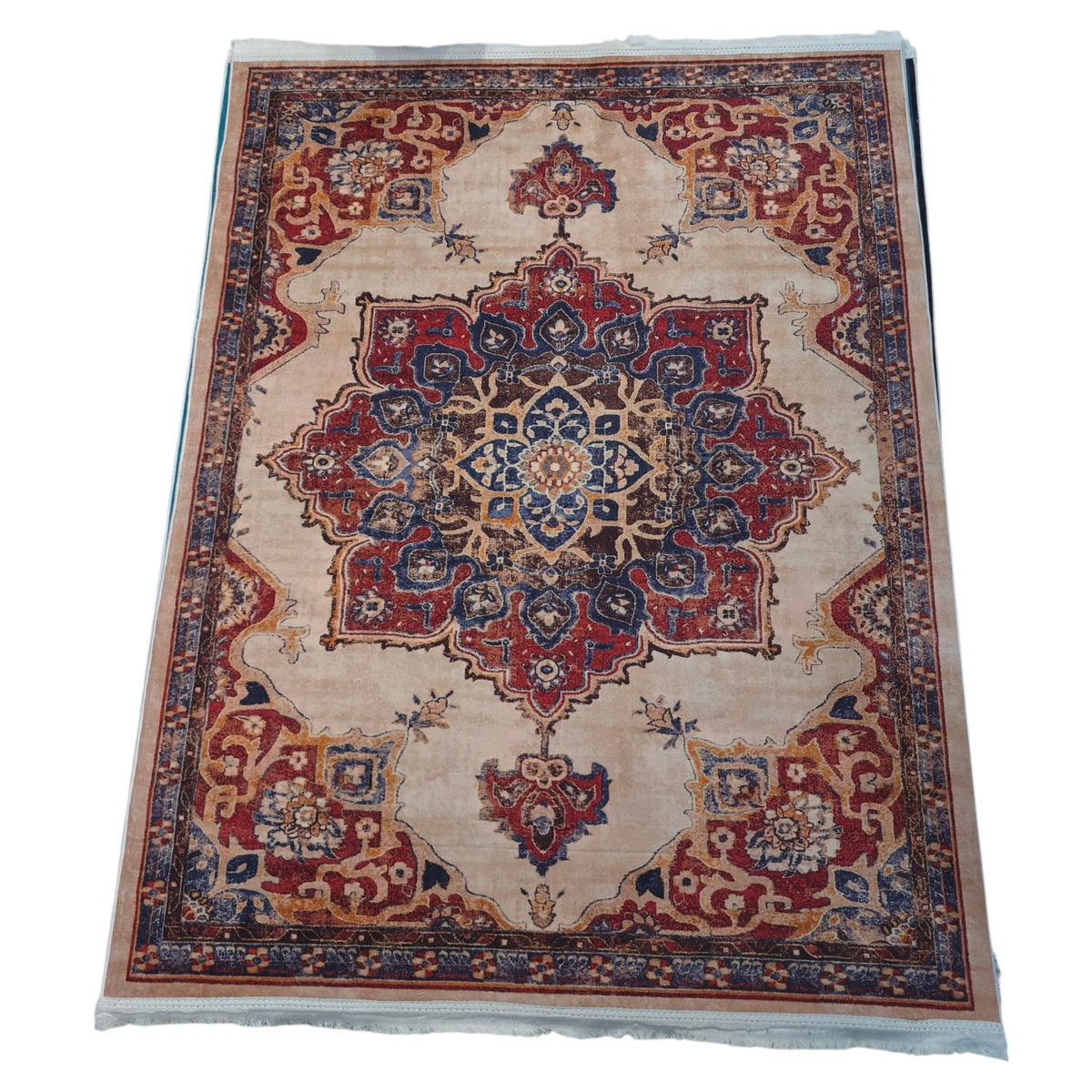 Premium Turkey-Made Area Carpet (5x7 Feet) – Traditional Fusion Collection